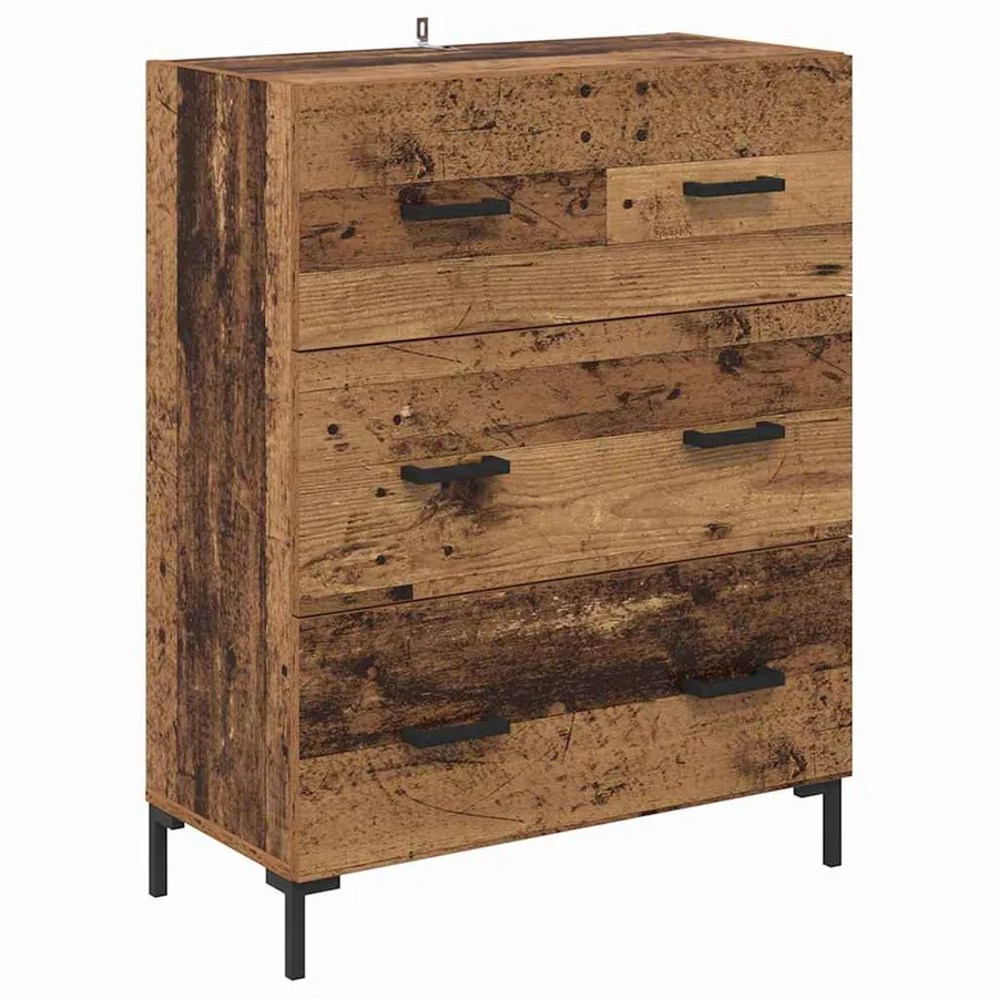 Haut Armoire Bois Ancien 69,5 x 34 x 180 cm Bois d'ingénierie - 6