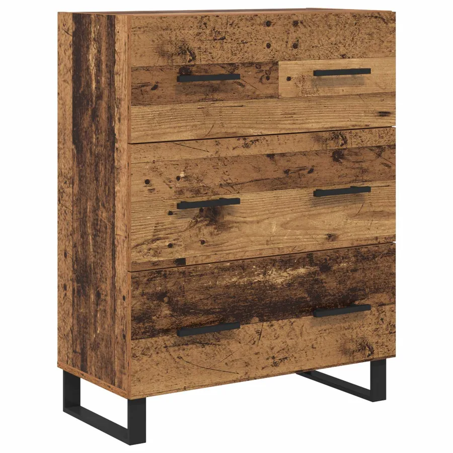 Haut Armoire Bois ancien 69,5 x 34 x 180 cm Bois d'ingénierie - 6