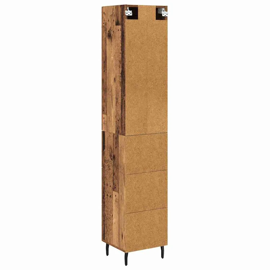 Haut Armoire Bois Ancien 34,5 x 34 x 180 cm Bois d'ingénierie - 10