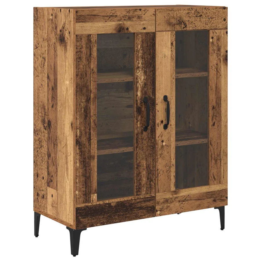 Haut Armoire Bois Ancien 69,5 x 34 x 180 cm Bois d'ingénierie - 6