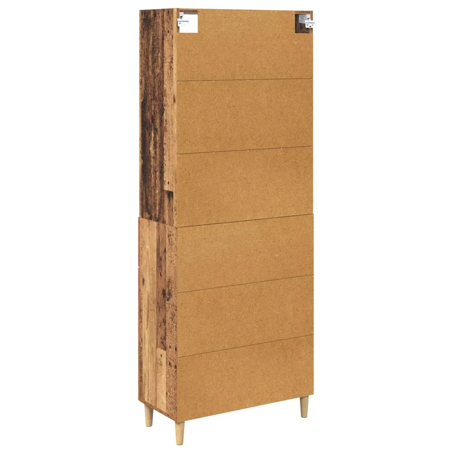 Haut Armoire Bois Ancien 69,5 x 32,5 x 180 cm Bois d'ingénierie - 8