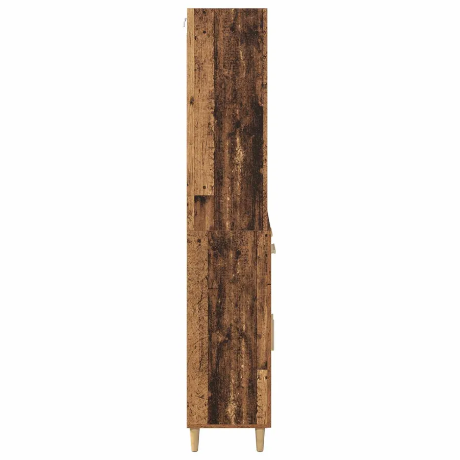 Haut Armoire Bois Ancien 69,5 x 32,5 x 180 cm Bois d'ingénierie - 9
