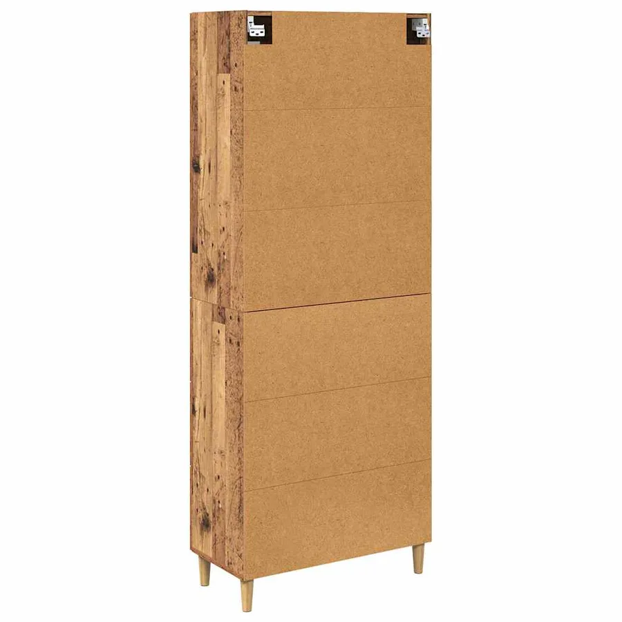 Haut Armoire avec tiroir Bois Ancien 69,5 x 34 x 180 cm - 10