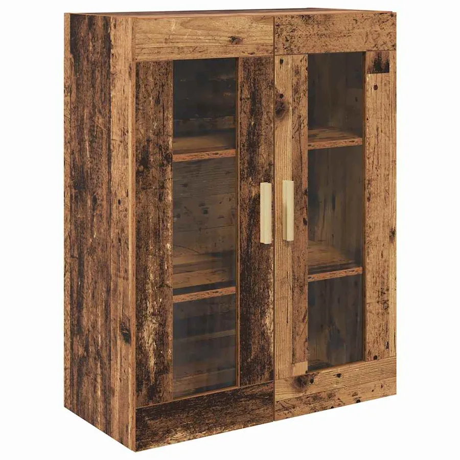 Haut Armoire avec tiroir Bois Ancien 69,5 x 34 x 180 cm - 7