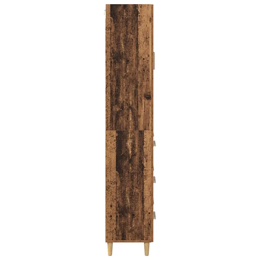Haut Armoire avec tiroir Bois Ancien 69,5 x 34 x 180 cm - 9