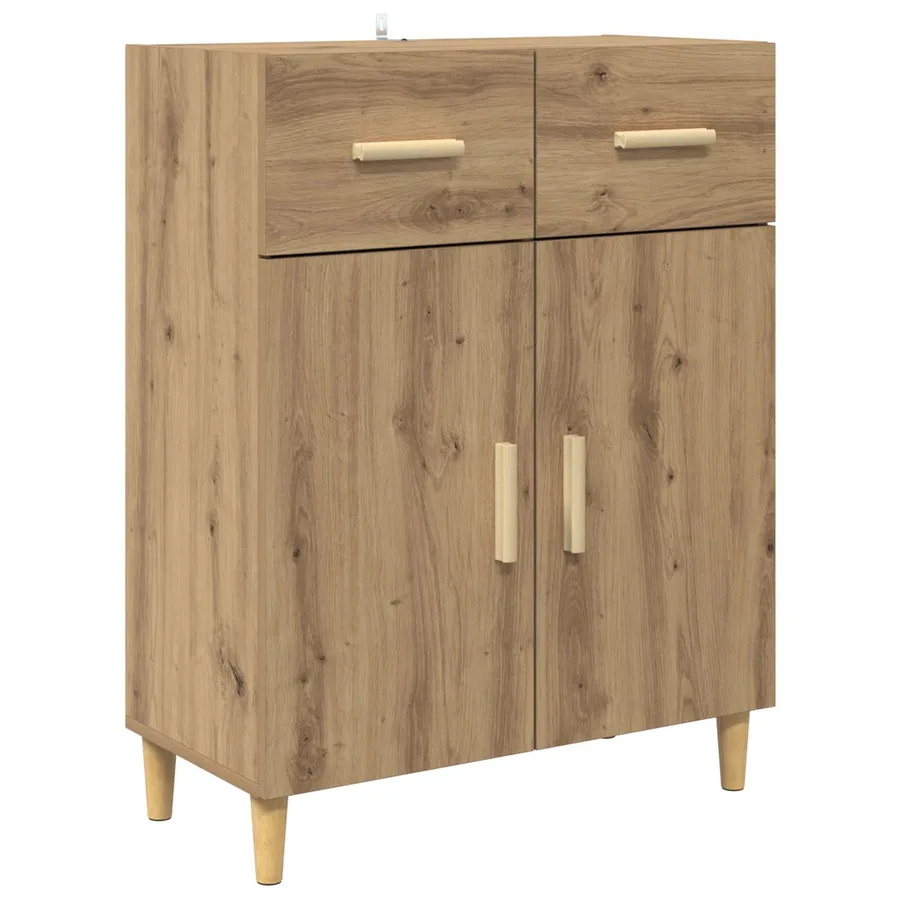 Haut Armoire Chêne artisanal 69,5 x 34 x 180 cm - 6