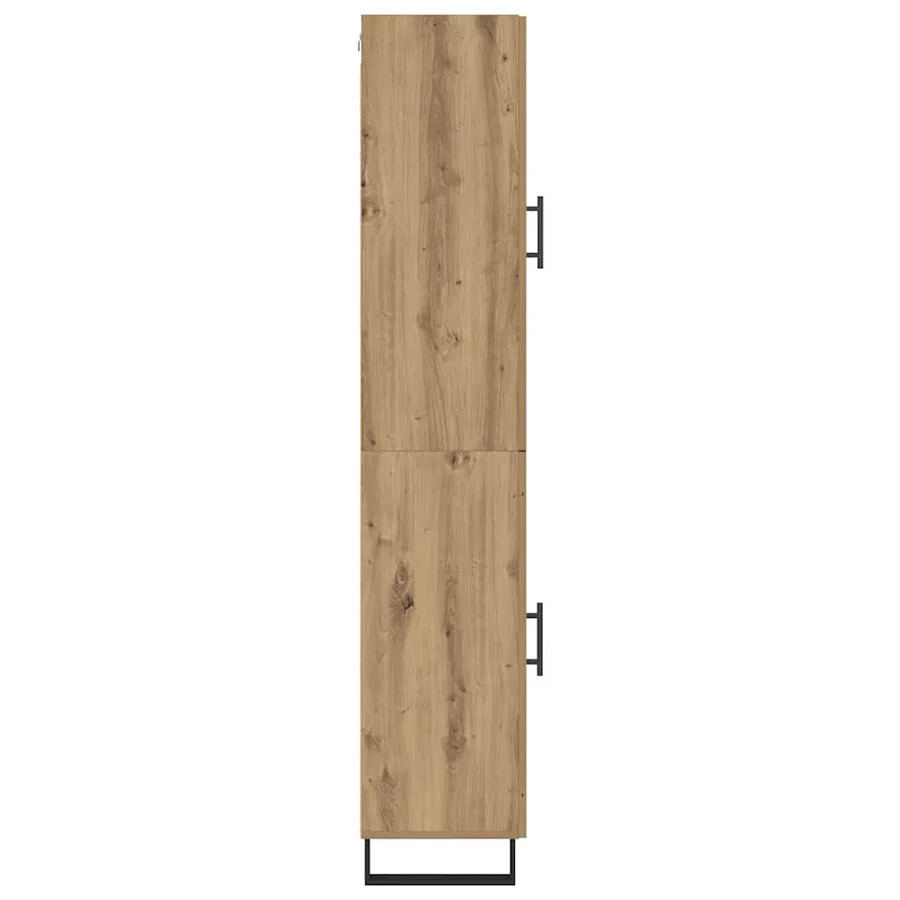 Haut Armoire Chêne artisanal 34,5 x 34 x 180 cm - 9