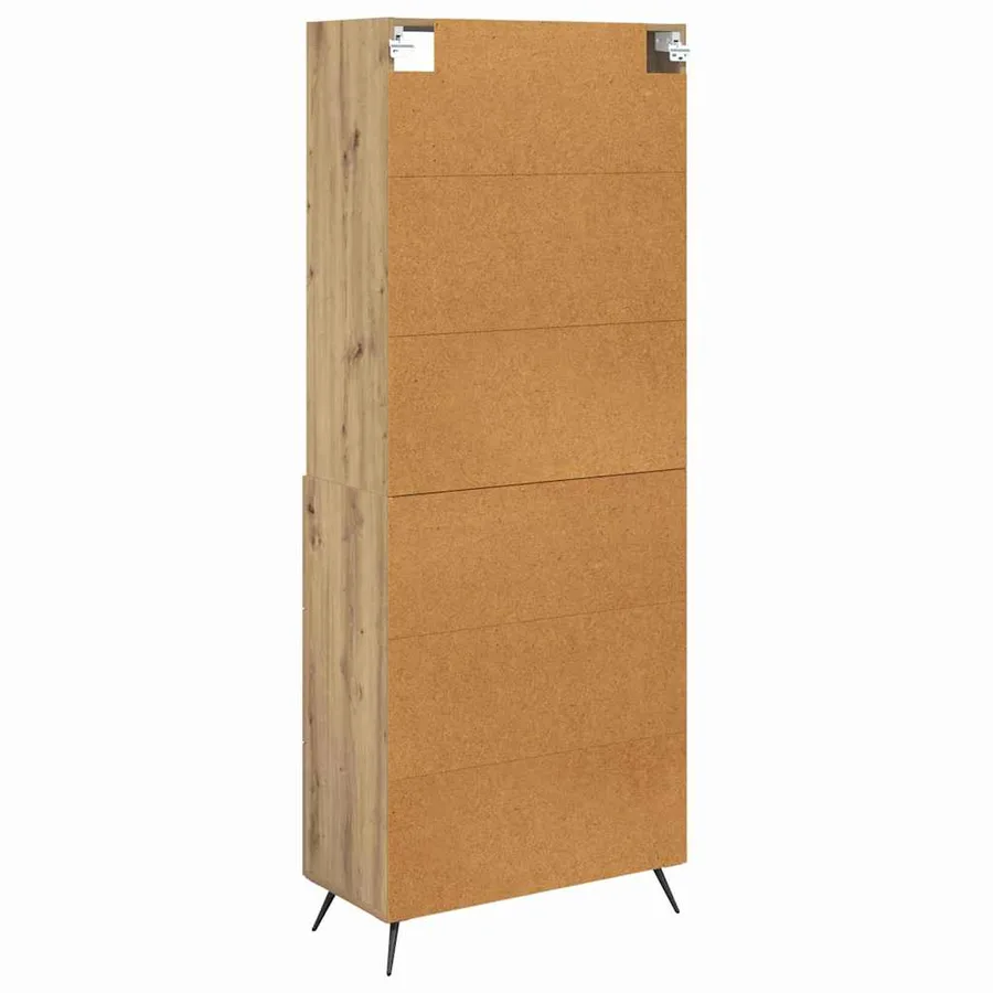 Haut Armoire Chêne artisanal 69,5 x 34 x 180 cm - 10