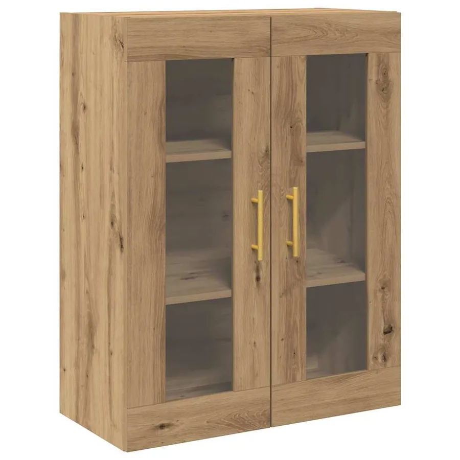 Haut Armoire 2 pcs Chêne artisanal 69,5 x 34 x 180 cm - 7