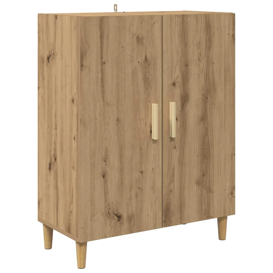 Haut Armoire Chêne artisanal 69,5 x 34 x 180 cm - 6