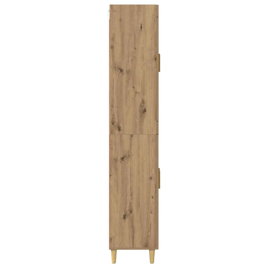 Haut Armoire Chêne artisanal 69,5 x 34 x 180 cm - 9