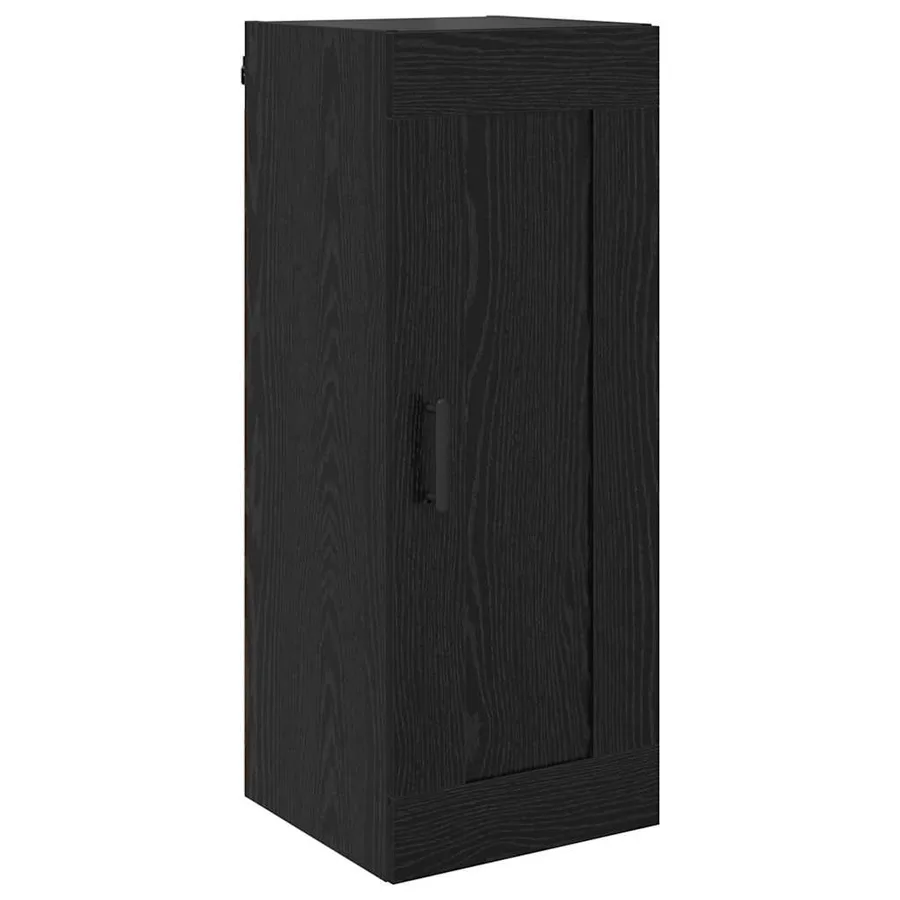 Haut Armoire Chêne noir 34,5 x 34 x 180 cm Bois d'ingénierie - 6