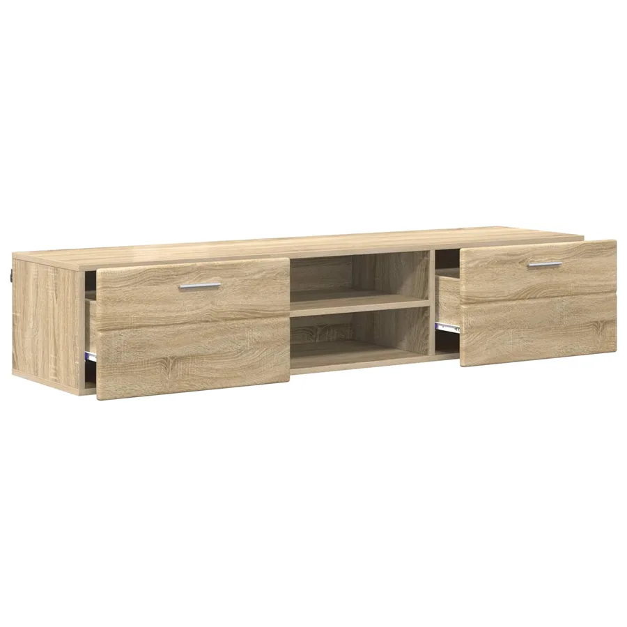 Cabinet en Bois Chêne Sonoma 150 x 39 x 30 cm Bois d'ingénierie - 5