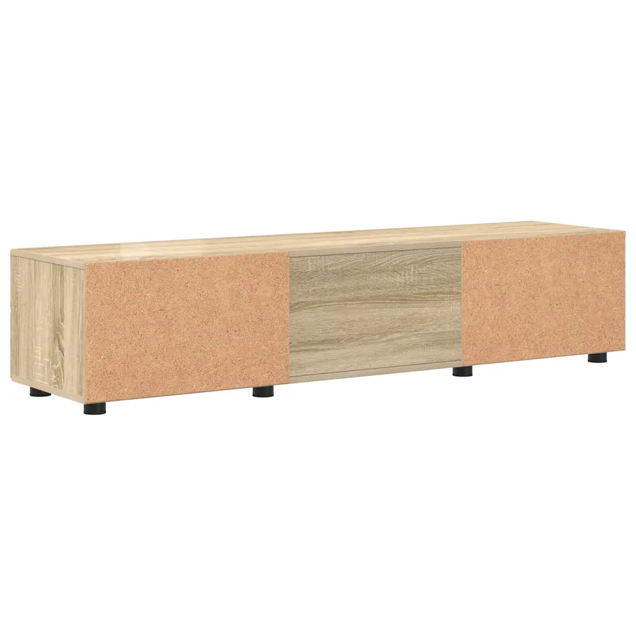 Cabinet en Bois Chêne Sonoma 150 x 39 x 30 cm Bois d'ingénierie - 9