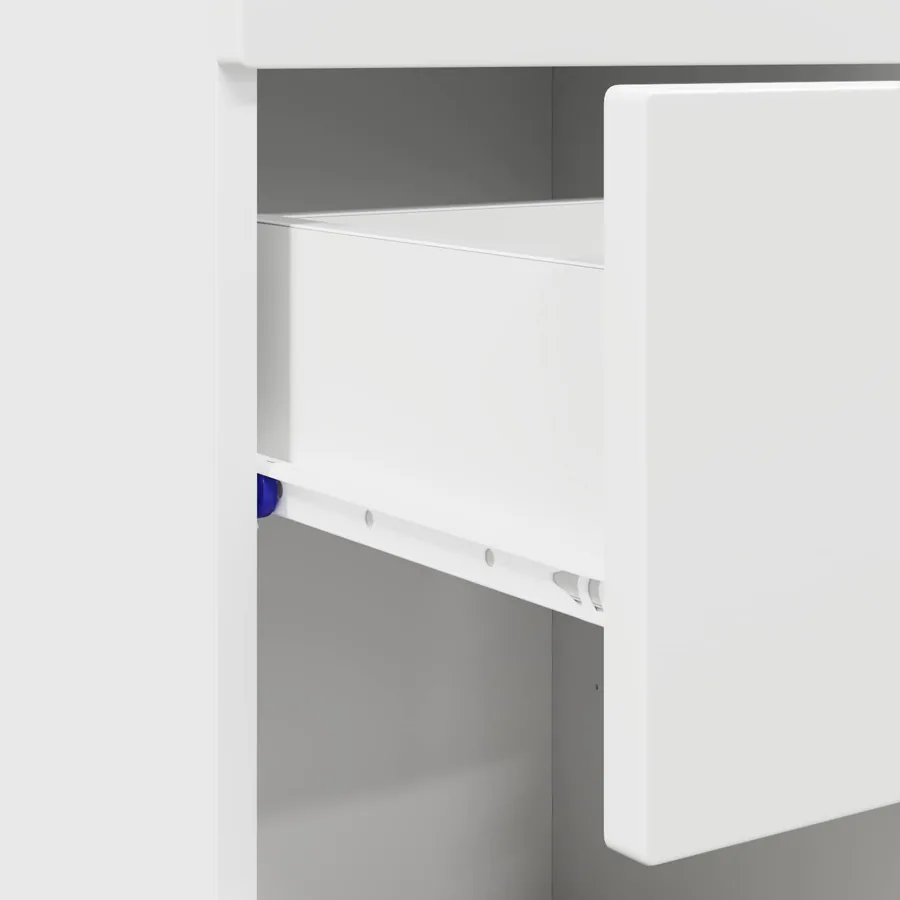 Ensemble d'armoire de salle de bain avec tiroir TULUM Blanc - 8
