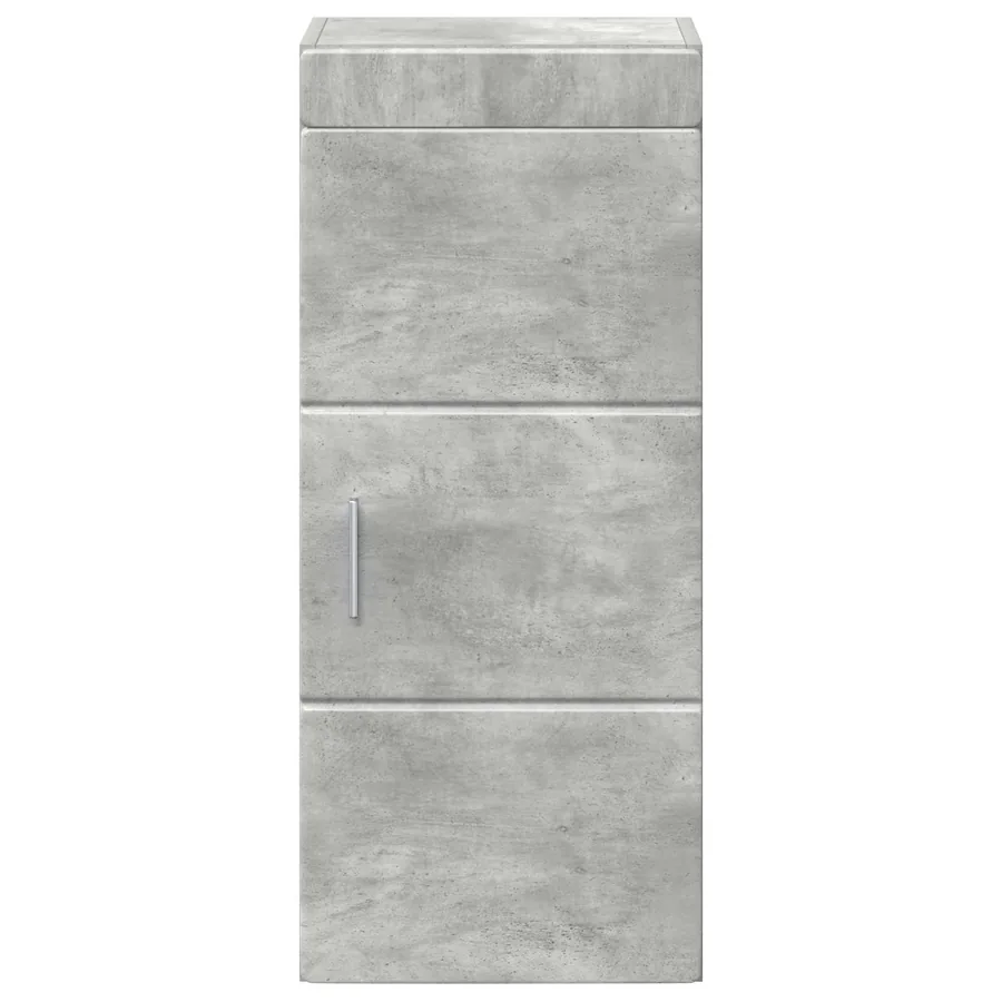 Armoire murale de salle de bain avec étagère TULUM Gris béton - 6