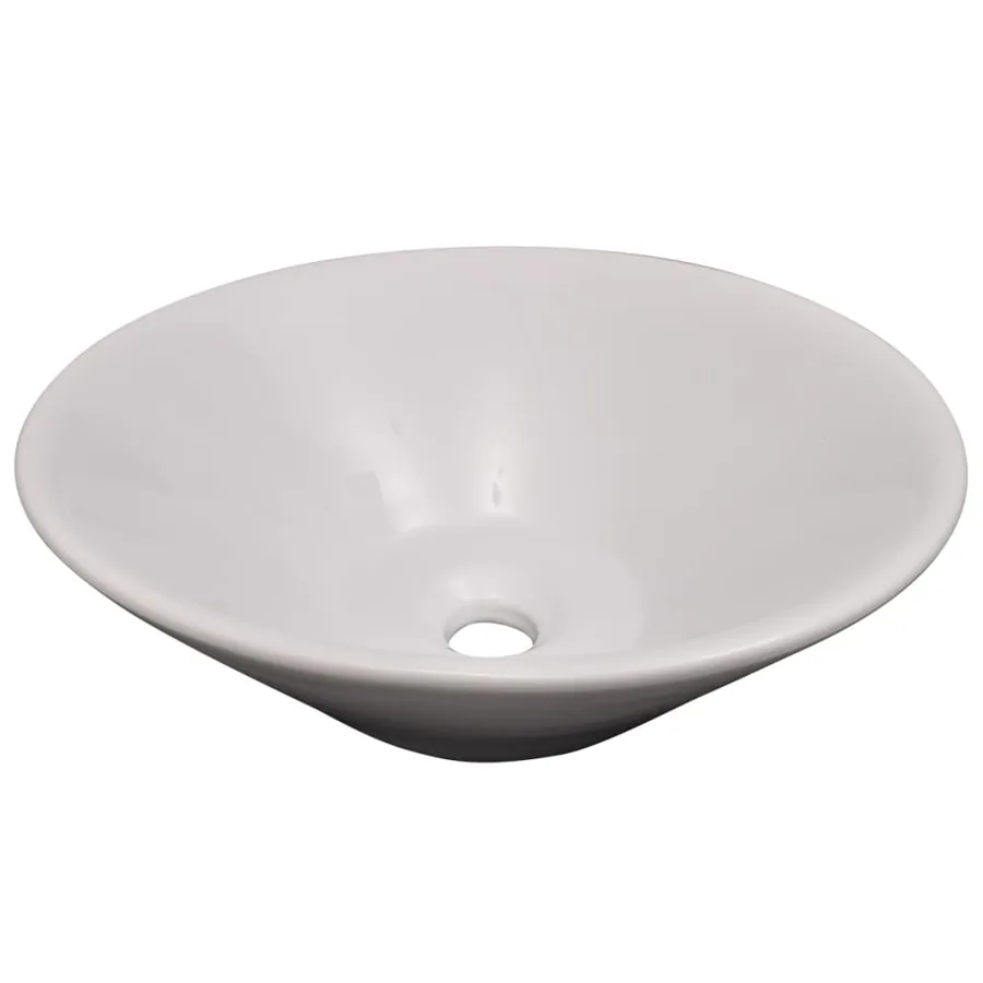 Meubles de salle de bain 9 pcs avec lavabo et robinet Noir - 6