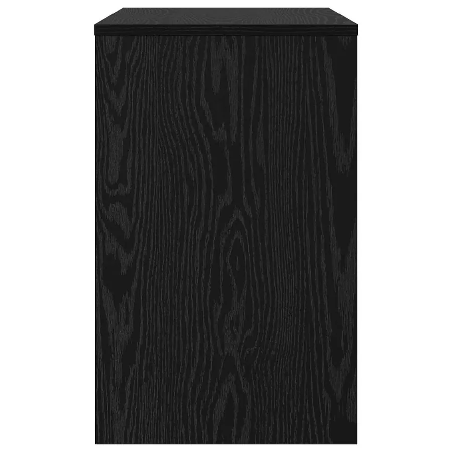 Table basse 3 pcs Chêne noir Bois d'ingénierie - 7