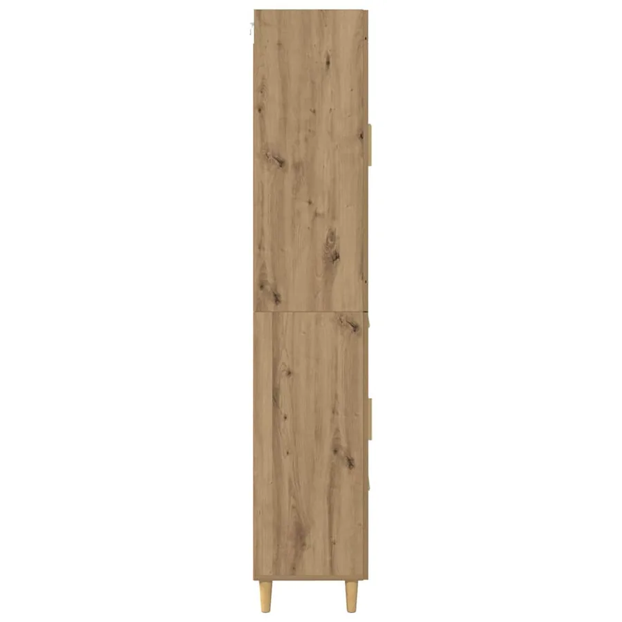 Haut Armoire Chêne artisanal 69,5 x 34 x 180 cm - 9