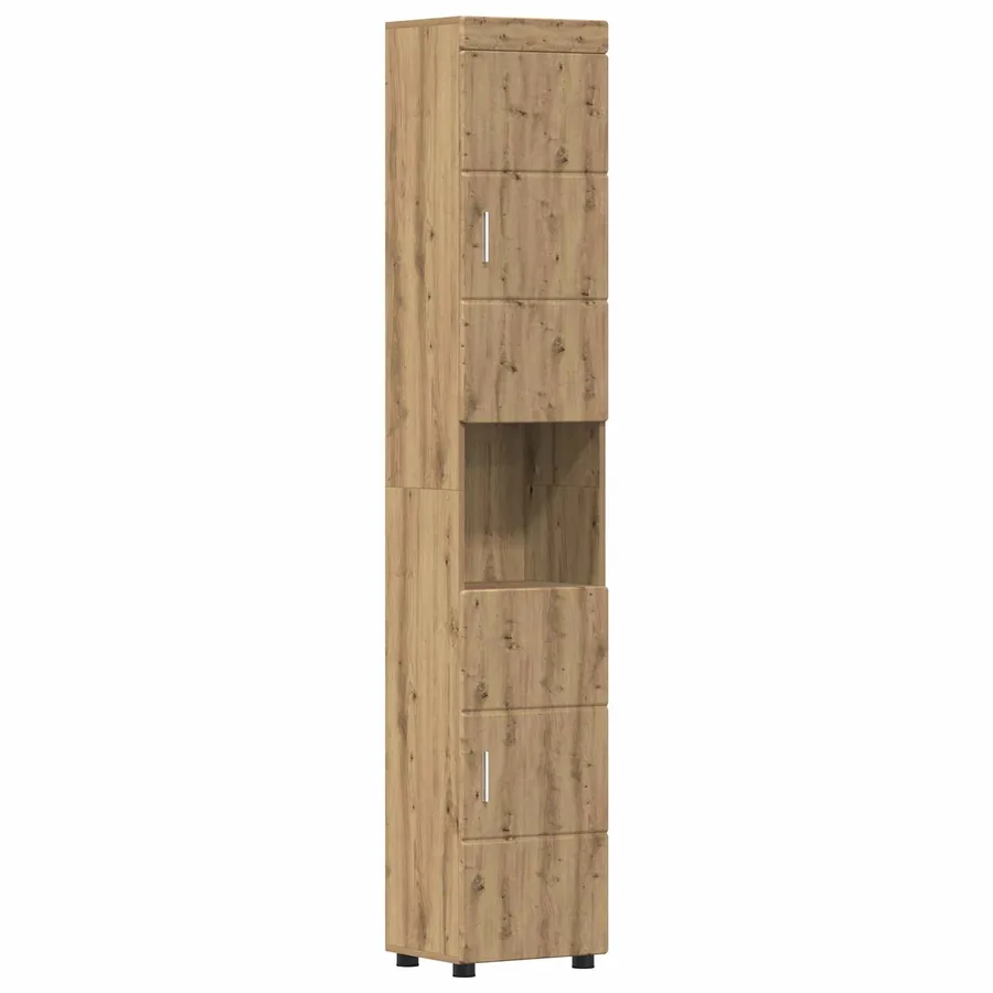 Ensemble d'armoire de salle de bain TULUM Chêne artisanal - 2