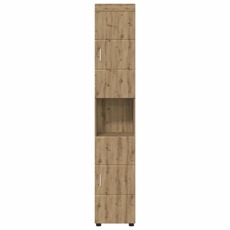 Ensemble d'armoire de salle de bain TULUM Chêne artisanal - 6