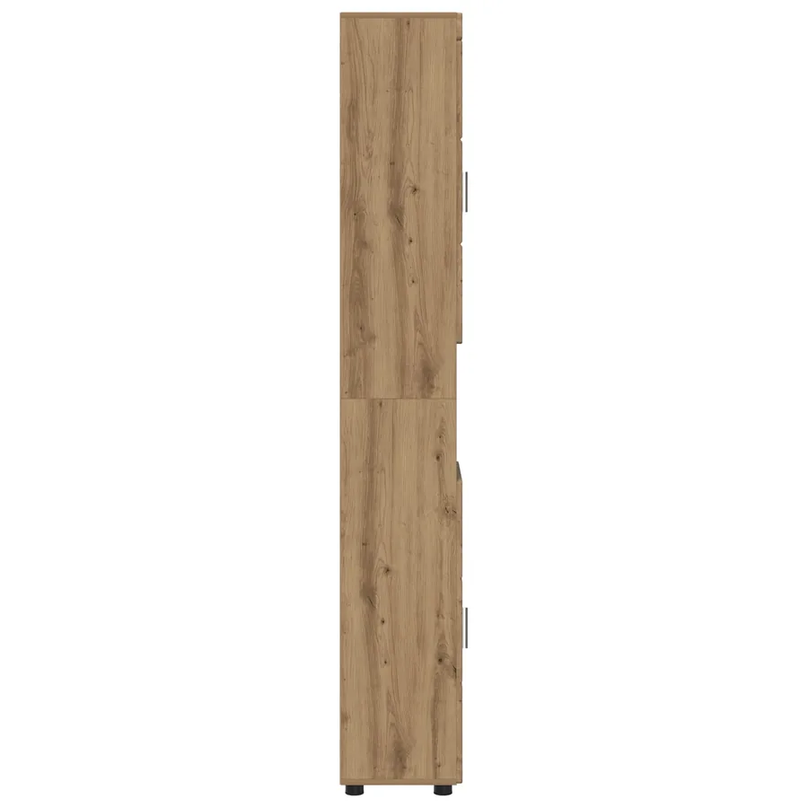 Ensemble d'armoire de salle de bain TULUM Chêne artisanal - 7