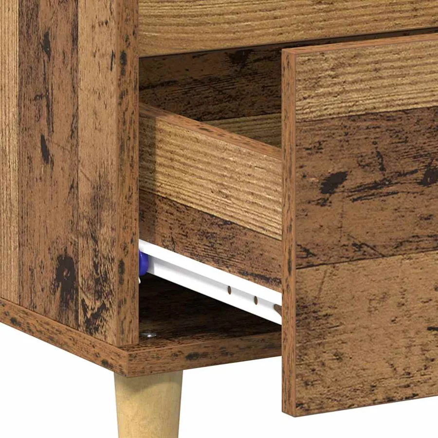 Table basse Bois Ancien 90 x 50 x 35 cm Bois d'ingénierie - 10