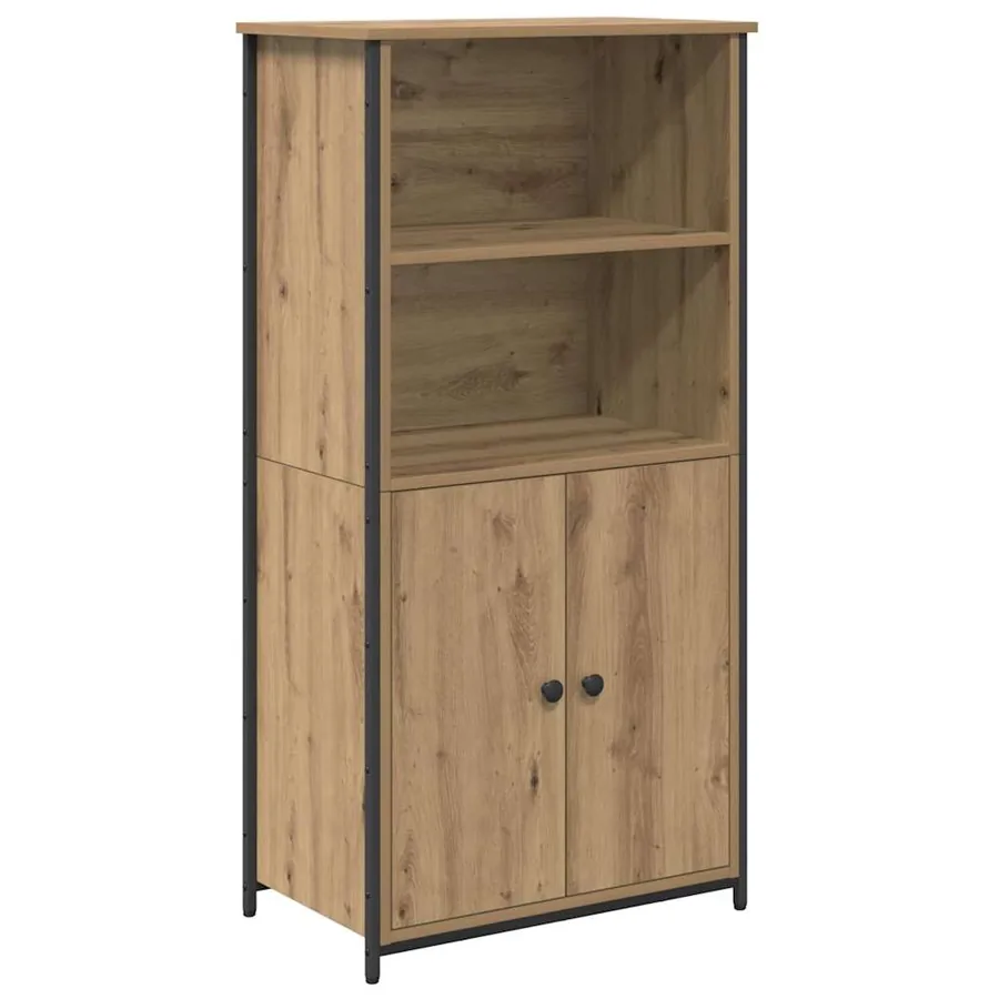 Haut Armoire Chêne artisanal 62 x 36 x 121,5 cm - 2