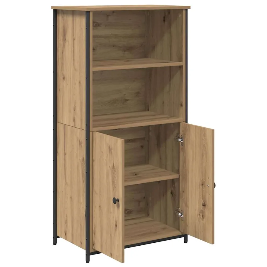 Haut Armoire Chêne artisanal 62 x 36 x 121,5 cm - 5