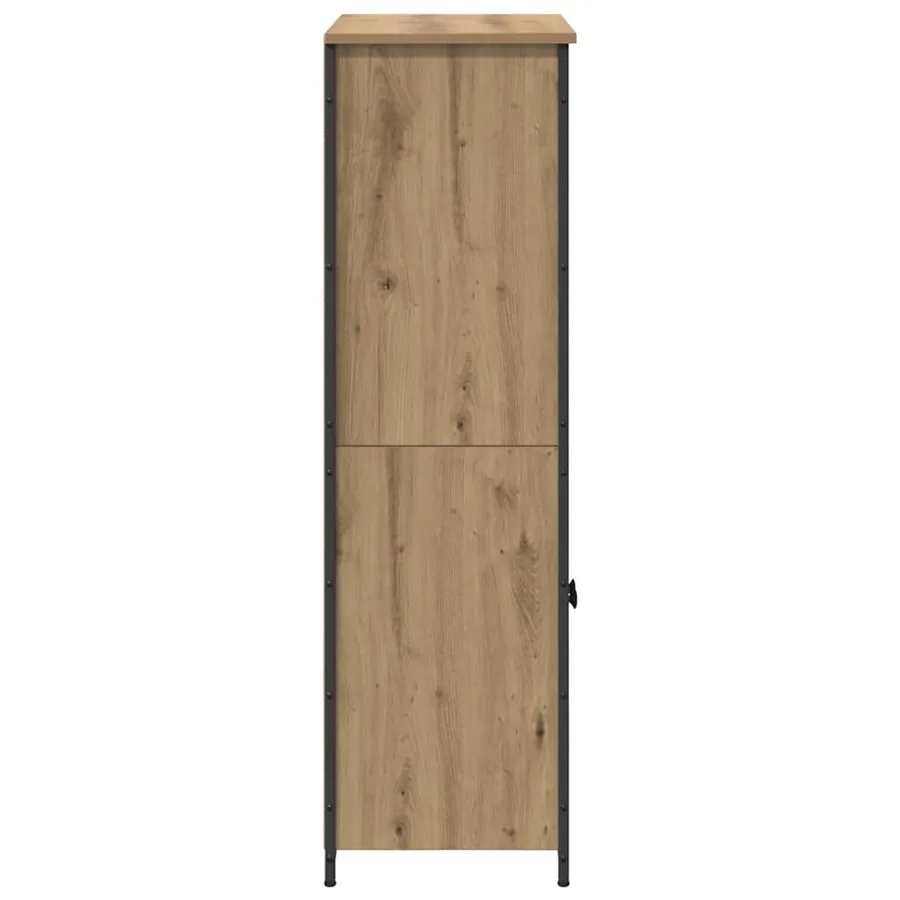 Haut Armoire Chêne artisanal 62 x 36 x 121,5 cm - 7