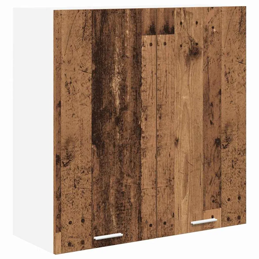 Armoire suspendue Bois ancien 80 x 31 x 80 cm Bois d'ingénierie - 2