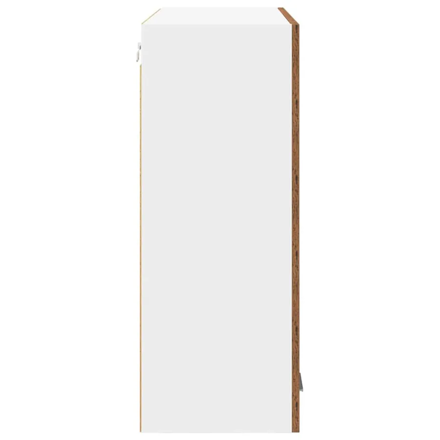 Armoire suspendue Bois ancien 80 x 31 x 80 cm Bois d'ingénierie - 7