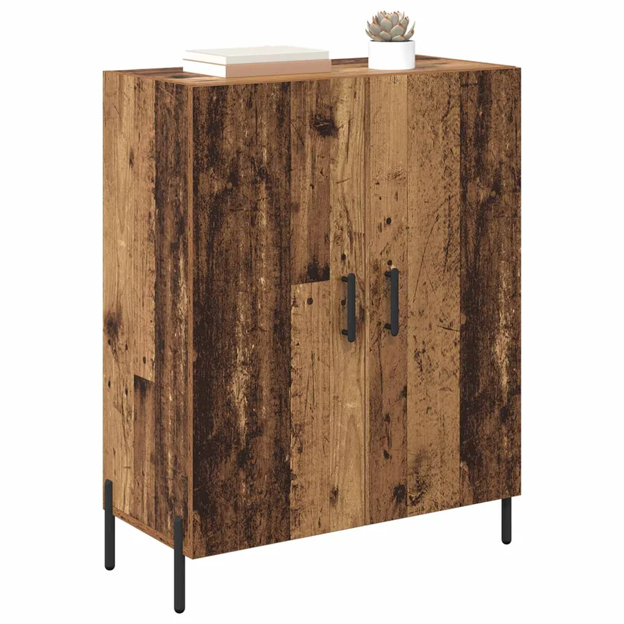 Buffet Bois ancien 69,5 x 34 x 90 cm Bois d'ingénierie - 3