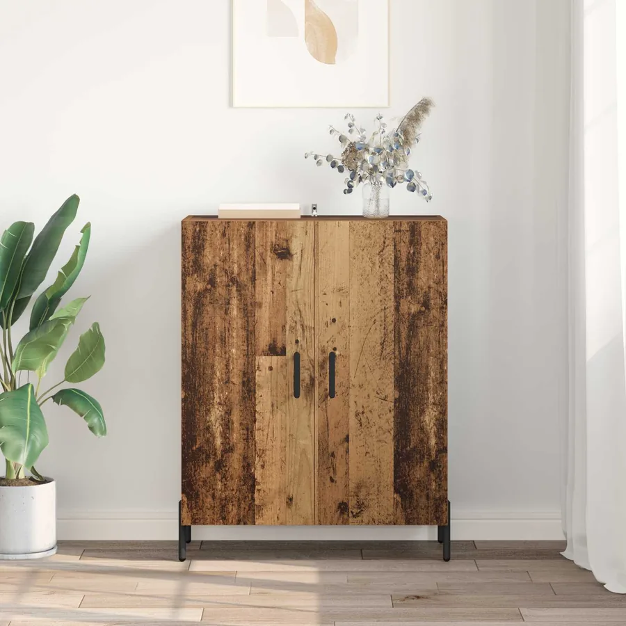 Buffet Bois ancien 69,5 x 34 x 90 cm Bois d'ingénierie - 4