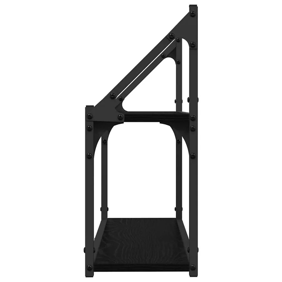 Étagère Murale Chêne noir 60 x 21 x 51 cm Bois d'ingénierie - 6