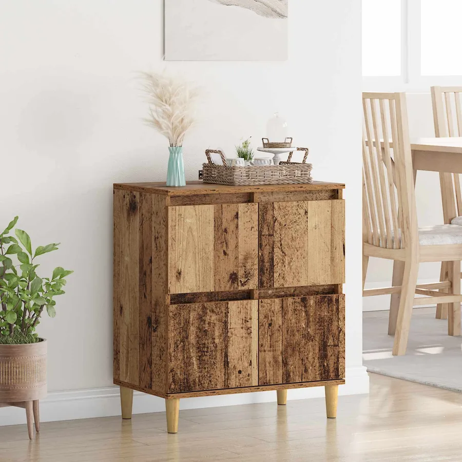 Buffet Bois Ancien 60 x 35 x 70 cm Bois d'ingénierie
