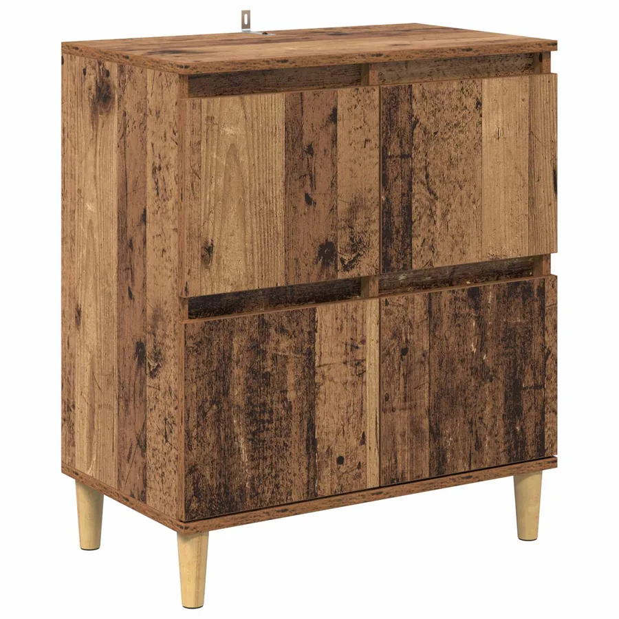 Buffet Bois Ancien 60 x 35 x 70 cm Bois d'ingénierie - 2