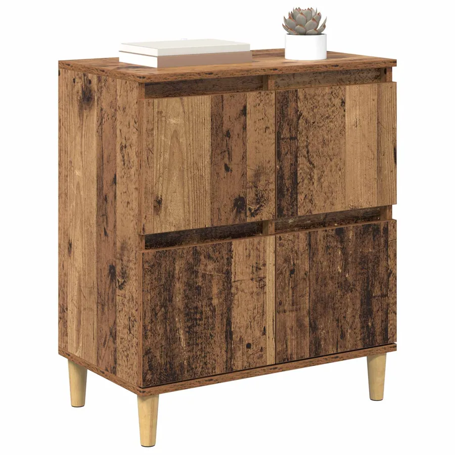 Buffet Bois Ancien 60 x 35 x 70 cm Bois d'ingénierie - 3