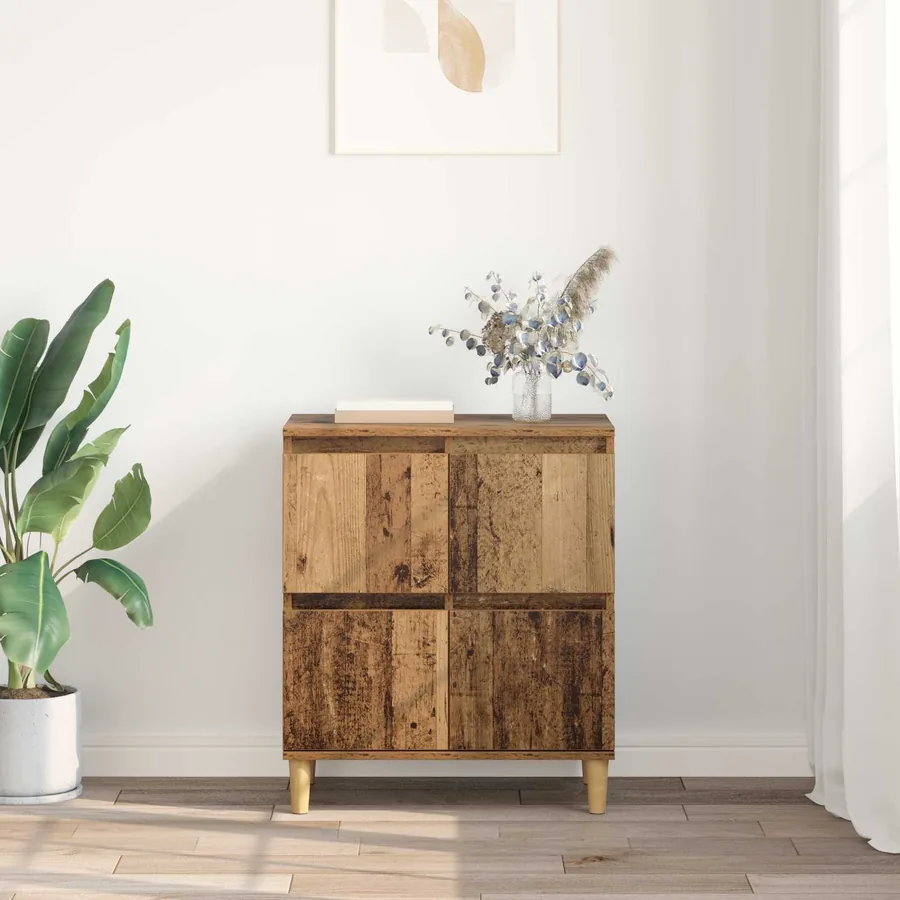 Buffet Bois Ancien 60 x 35 x 70 cm Bois d'ingénierie - 4