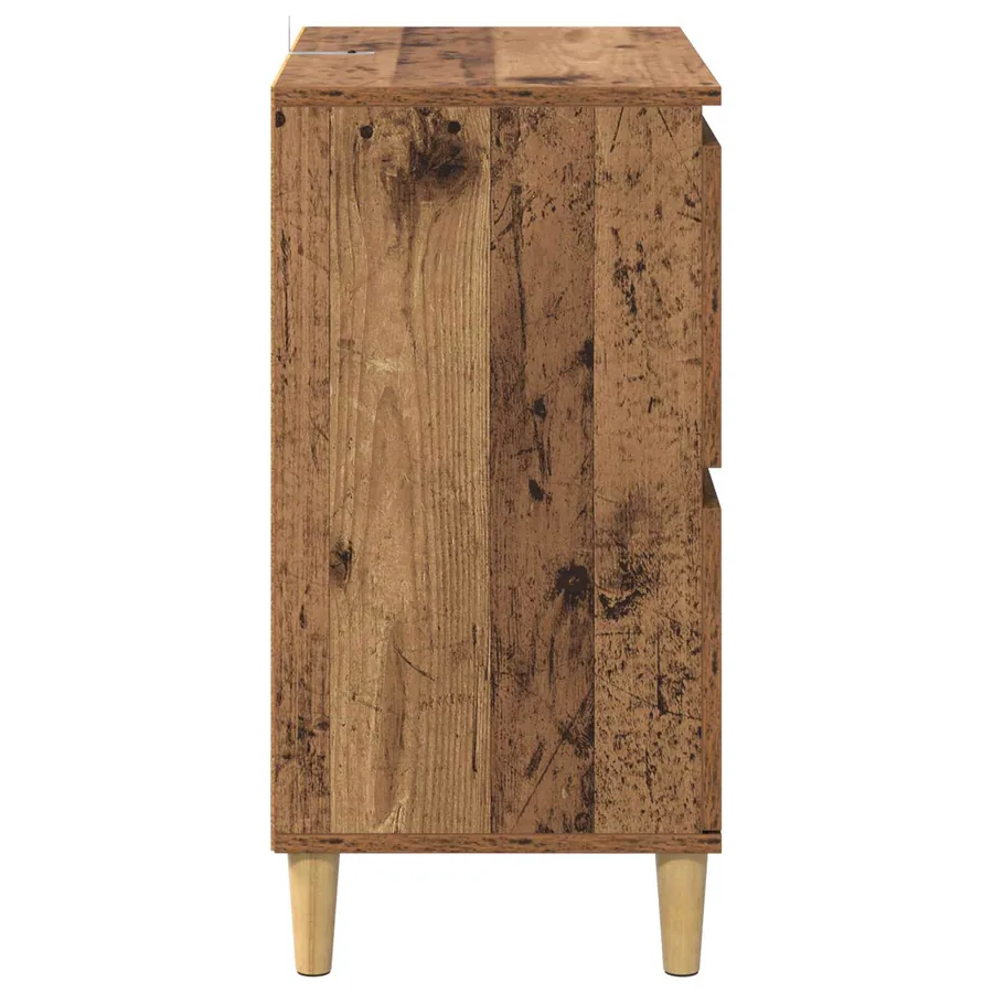Buffet Bois Ancien 60 x 35 x 70 cm Bois d'ingénierie - 7
