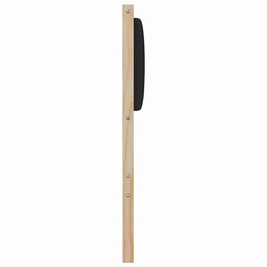 Tête de lit Autre Marron 90 cm Bois massif en pin - 5