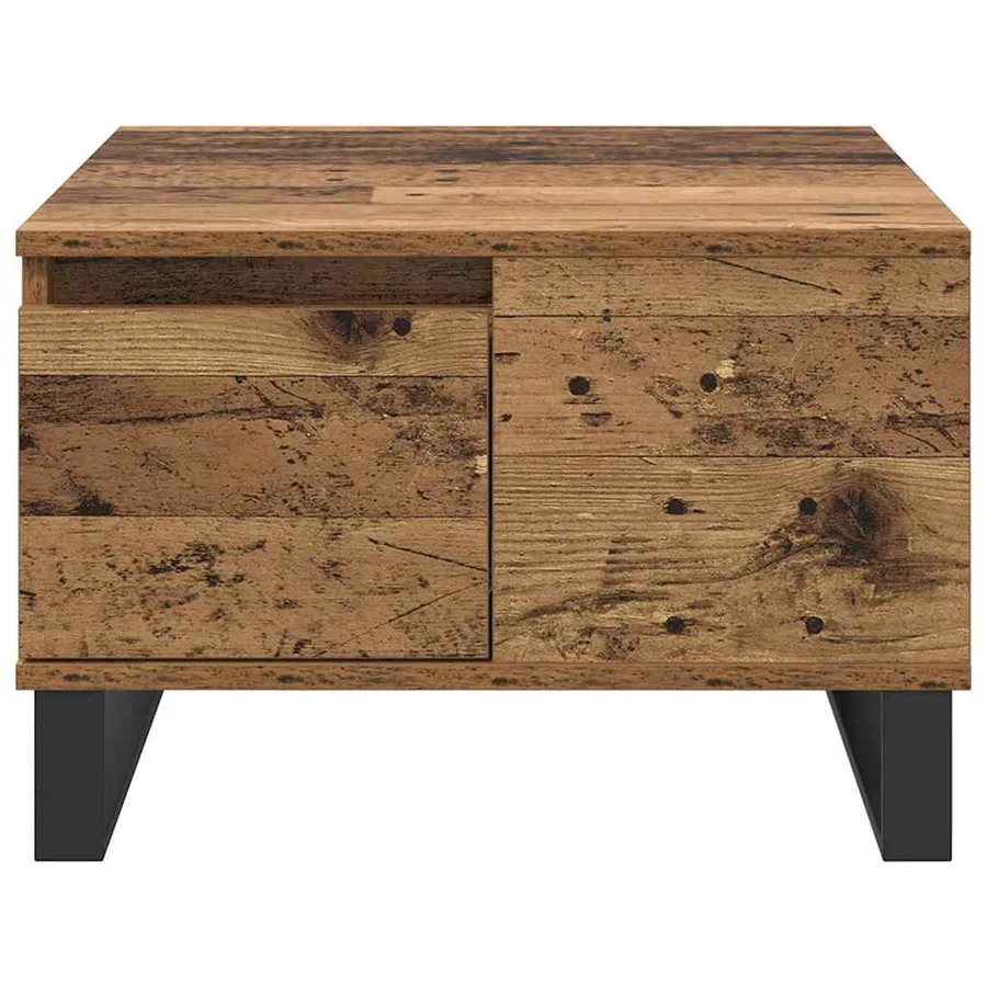 Table basse Bois Ancien 55 x 55 x 36,5 cm Bois d'ingénierie - 6