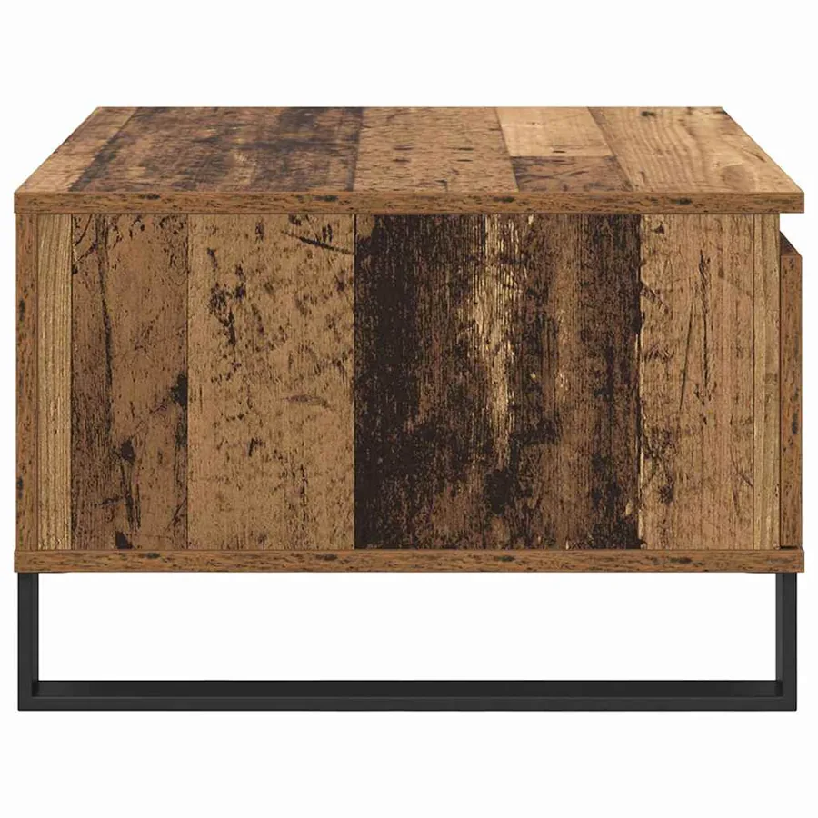 Table basse Bois Ancien 55 x 55 x 36,5 cm Bois d'ingénierie - 7