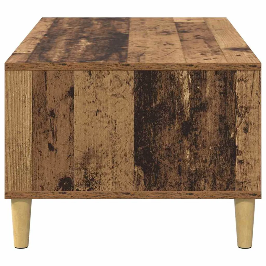 Table basse Bois Ancien 90 x 50 x 26,5 cm Bois d'ingénierie - 7