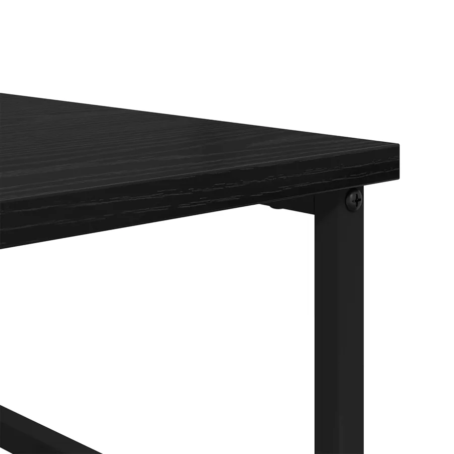 Étagère Chêne noir 50 x 33 x 188,5 cm Bois d'ingénierie - 9