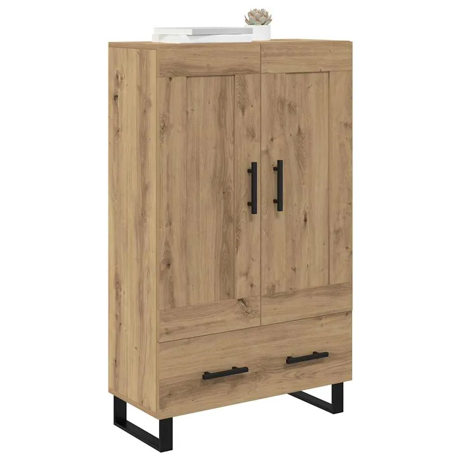 Haut Armoire Chêne artisanal 69,5 x 31 x 115 cm - 3