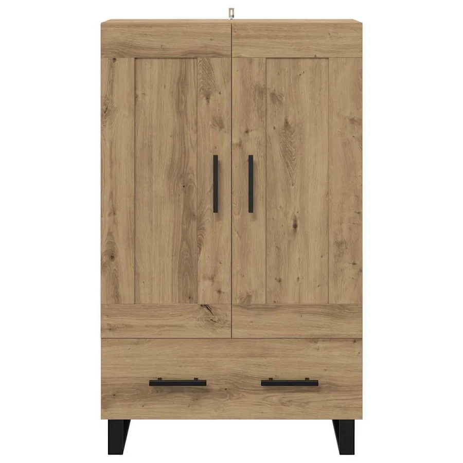 Haut Armoire Chêne artisanal 69,5 x 31 x 115 cm - 6