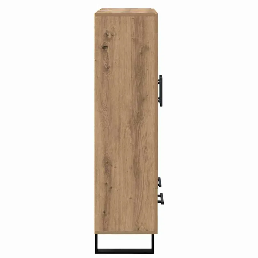 Haut Armoire Chêne artisanal 69,5 x 31 x 115 cm - 7