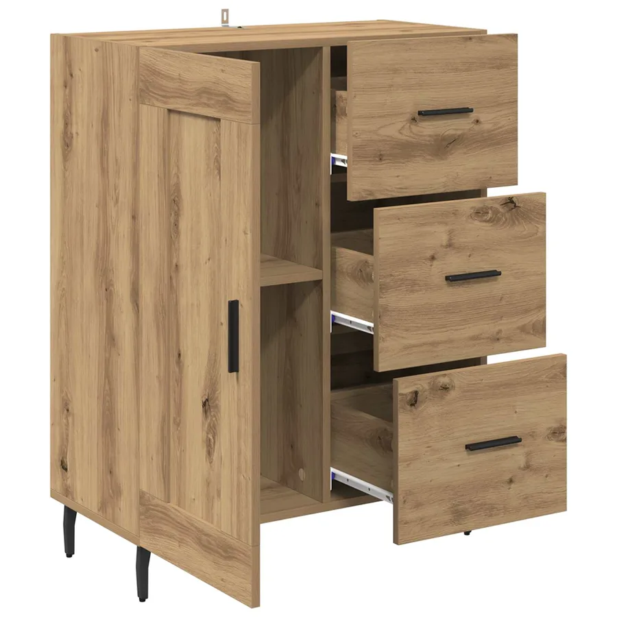 Buffet Chêne artisanal 69,5 x 34 x 90 cm - 5
