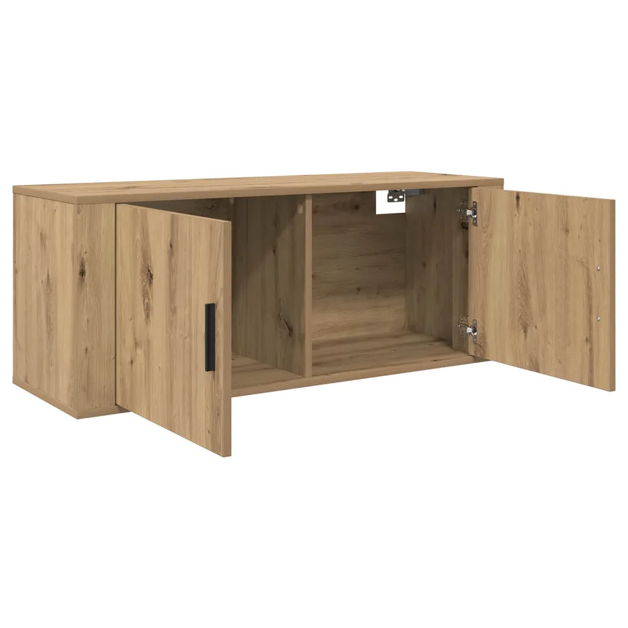 Ensemble de meuble TV mural 2 pcs Chêne artisanal - 6